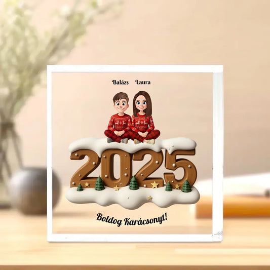 SZÍVBŐL ADNI ™ – PÁROS SZEMÉLYRE SZABOTT AKRIL AJÁNDÉK