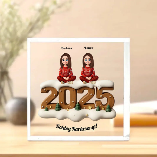 SZÍVBŐL ADNI ™ – BARÁTOS/BARÁTNŐS SZEMÉLYRE SZABOTT AKRIL AJÁNDÉK