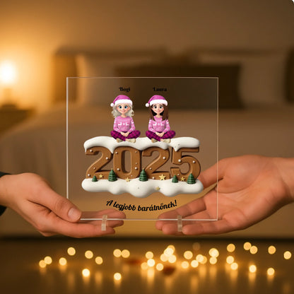 SZÍVBŐL ADNI ™ – BARÁTOS/BARÁTNŐS SZEMÉLYRE SZABOTT AKRIL AJÁNDÉK