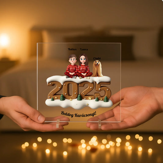 SZÍVBŐL ADNI ™ – PÁROS SZEMÉLYRE SZABOTT AKRIL AJÁNDÉK